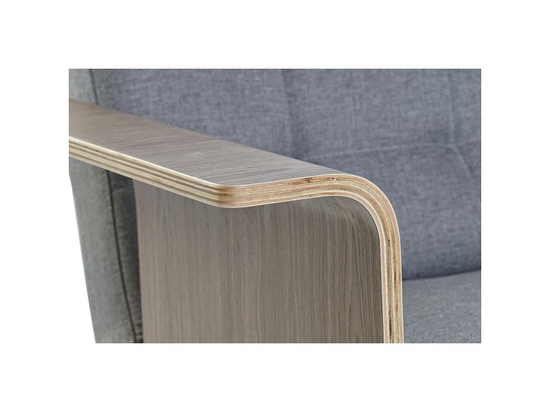 Разтегателен диван DKD Home Decor Кафяв Сив Метал Град 203 x 87 x 81 cm Разтегателен диван DKD Home Decor Кафяв Сив Метал Град 203 x 87 x 81 cm