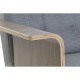 Разтегателен диван DKD Home Decor Кафяв Сив Метал Град 203 x 87 x 81 cm