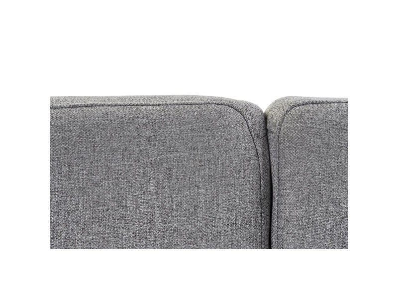Разтегателен диван DKD Home Decor Кафяв Сив Метал Град 203 x 87 x 81 cm