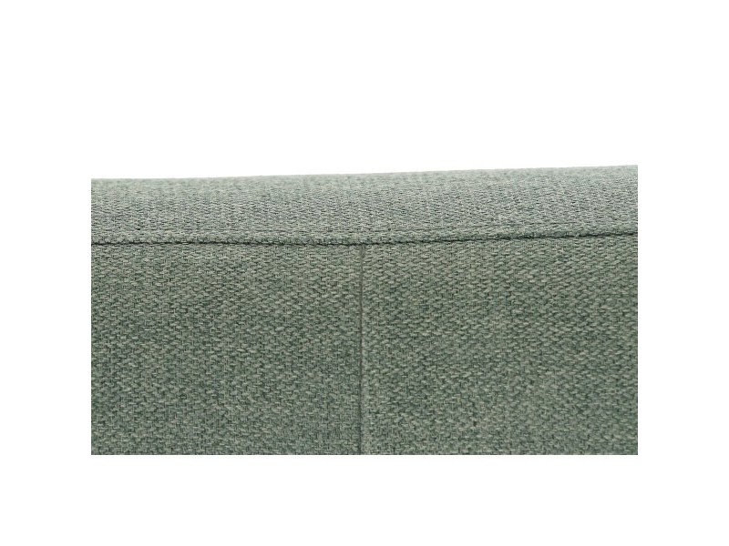 Разтегателен диван DKD Home Decor 203 x 87 x 81 cm Черен Метал Кафяв Зелен