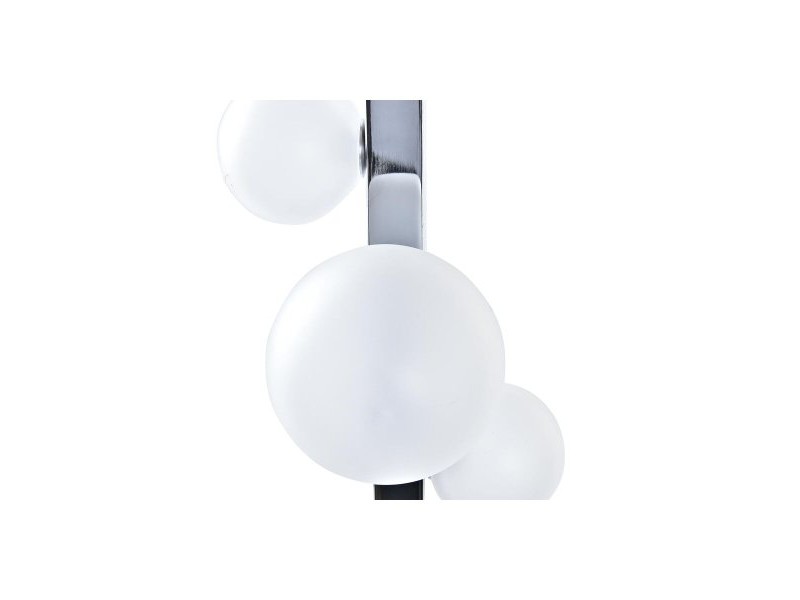 Настолна лампа DKD Home Decor Бял Сребрист Кристал Мрамор 220 V 15 x 15 x 68 cm