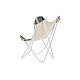 Градинско кресло DKD Home Decor Бял Черен Желязо 74 x 65 x 90 cm