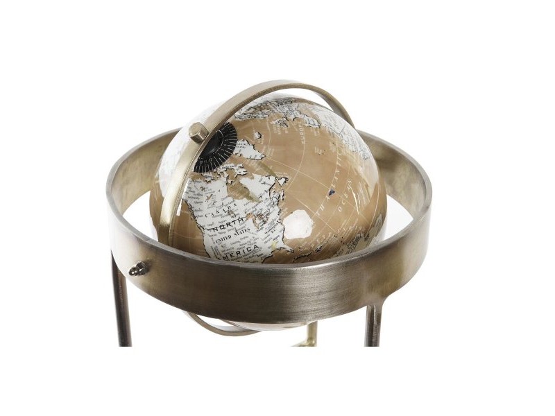 Глобус DKD Home Decor Златен Бронз 23 x 22 x 43 cm