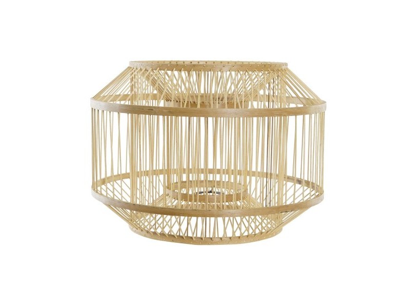 Купол на Лампа DKD Home Decor Естествен Бамбук 40 x 40 x 28 cm Купол на Лампа DKD Home Decor Естествен Бамбук 40 x 40 x 28 cm