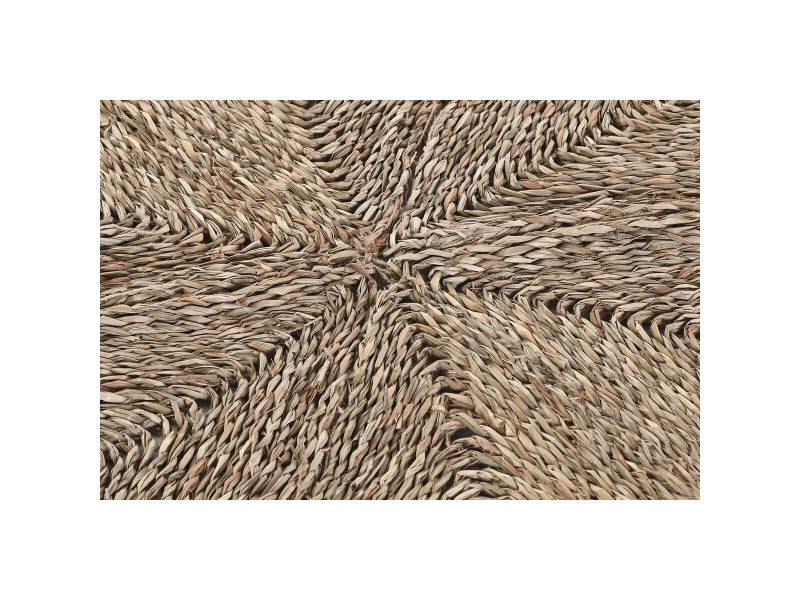 Килим DKD Home Decor Естествен (120 x 1 x 120 cm)
