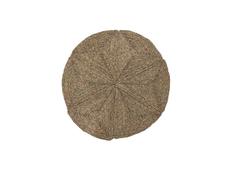 Килим DKD Home Decor Естествен (120 x 1 x 120 cm)