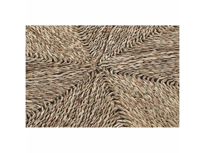 Килим DKD Home Decor 150 x 0,5 x 150 cm Естествен полиестер Морска трева