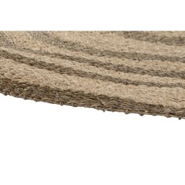 Килим DKD Home Decor Бежов Кафяв (150 x 1 x 150 cm)