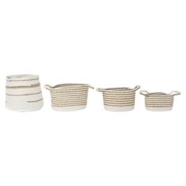 Игра на Кошници DKD Home Decor Морска трева Boho 36 x 36 x 34 cm