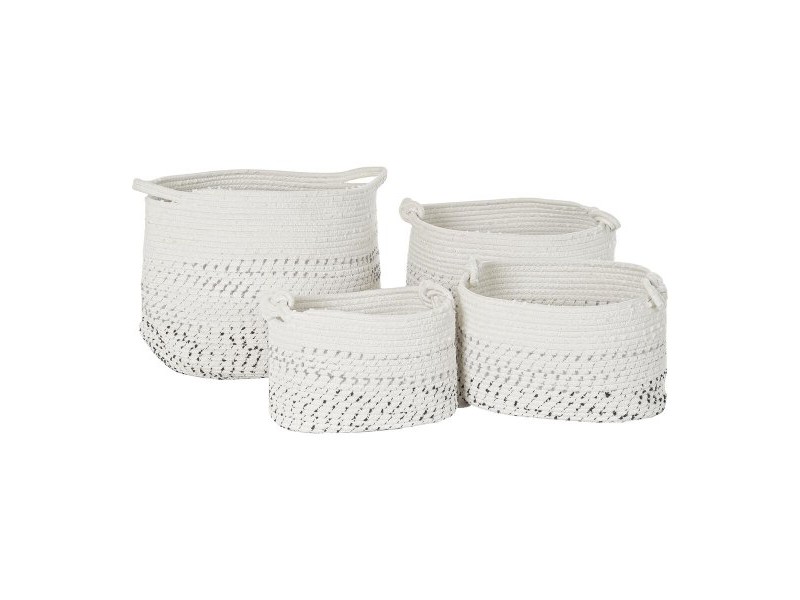 Игра на Кошници DKD Home Decor Boho 36 x 36 x 33 cm