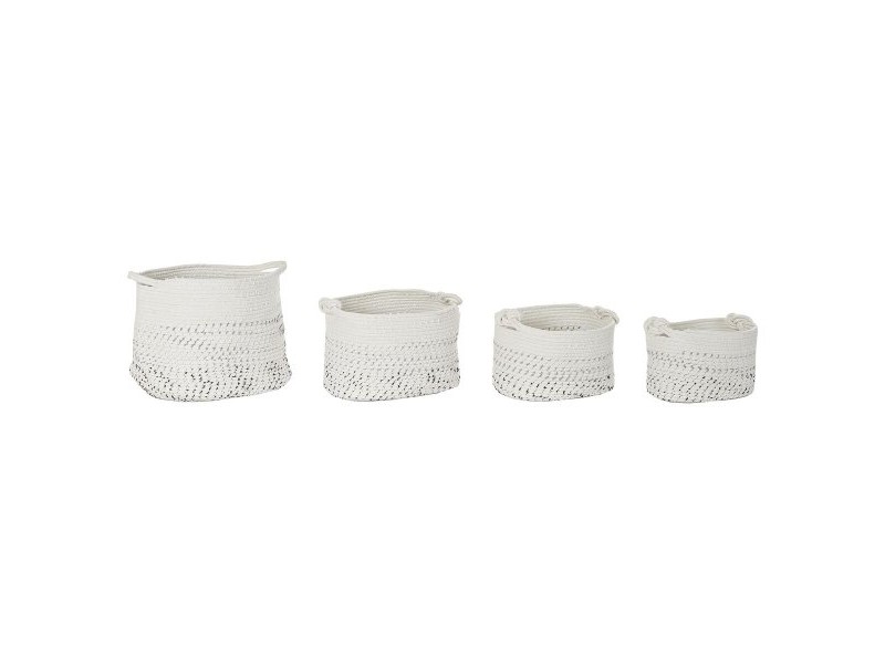 Игра на Кошници DKD Home Decor Boho 36 x 36 x 33 cm