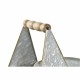 Саксия DKD Home Decor Розов Метал Shabby Chic 24 x 12 x 23 cm