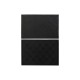 Изтривалка за Врата DKD Home Decor Черен Гума 2 броя (60 x 40 x 0,3 cm)