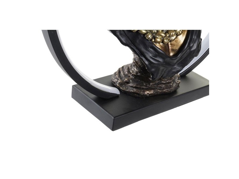 Ярка декорация DKD Home Decor Смола Африканка (35,5 x 11 x 36 cm)