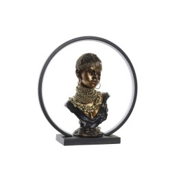Ярка декорация DKD Home Decor Смола Африканка (35,5 x 11 x 36 cm)