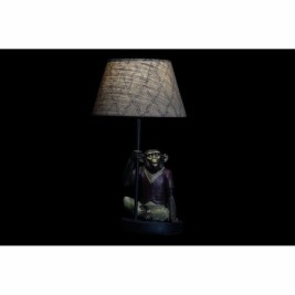 Настолна лампа DKD Home Decor Кафяв Многоцветен Колониален 220 V 50 W Маймуна (27 x 25 x 44,5 cm)