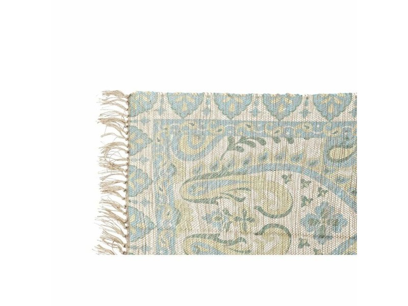 Килим DKD Home Decor 200 x 290 x 0,5 cm Червен полиестер Зелен Арабин (2 броя)