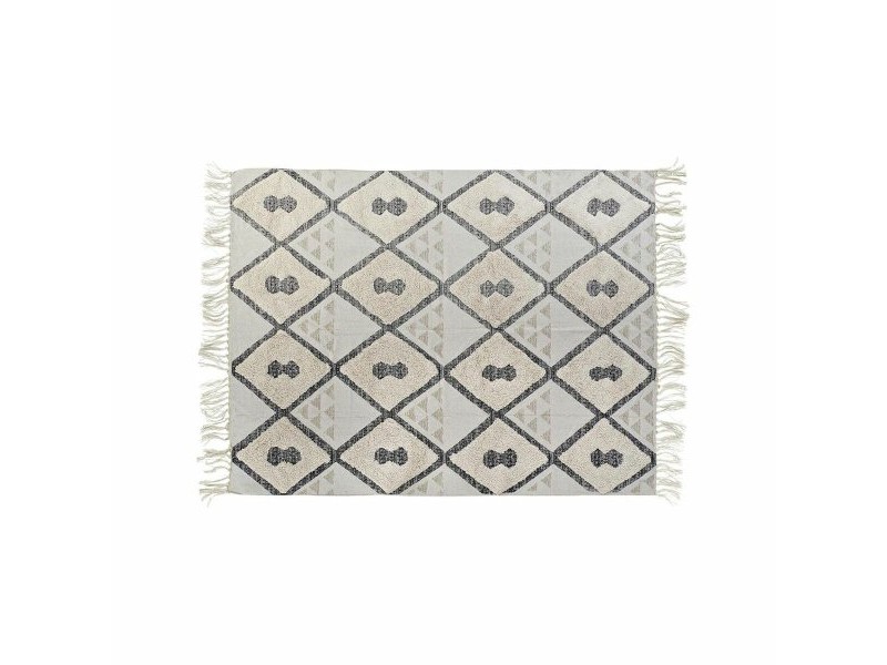 Килим DKD Home Decor Бежов Модерен (120 x 180 x 1 cm)