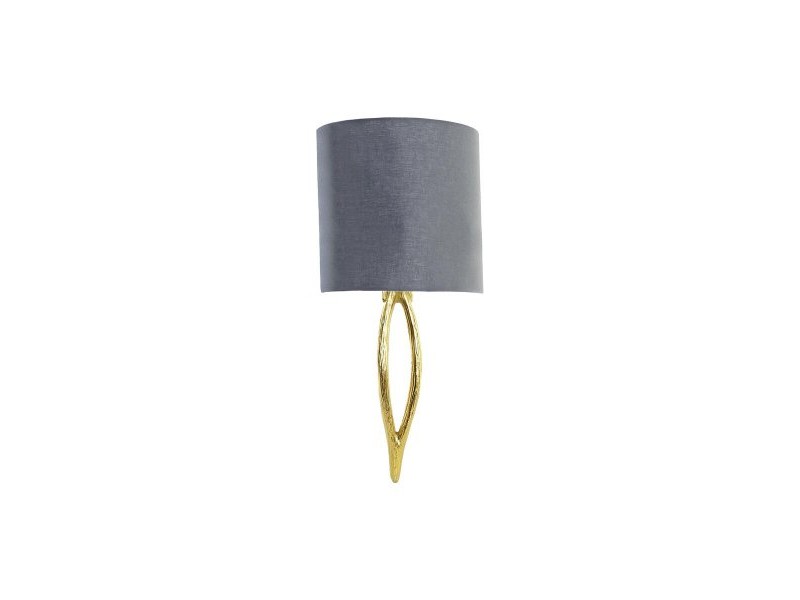 Стенна лампа DKD Home Decor Златен Метал полиестер 220 V 50 W (30 x 16 x 60 cm)
