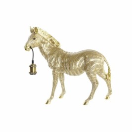 Настолна лампа DKD Home Decor Зебра Златен 220 V 50 W Модерен (55 x 22 x 51 cm)