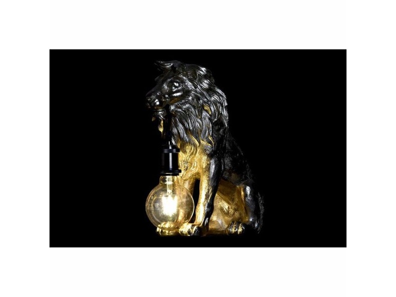 Настолна лампа DKD Home Decor Златен Метал Смола 50 W 220 V 31,5 x 18 x 35,5 cm Настолна лампа DKD Home Decor Златен Метал Смола 50 W 220 V 31,5 x 18 x 35,5 cm