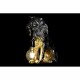 Настолна лампа DKD Home Decor Златен Метал Смола 50 W 220 V 31,5 x 18 x 35,5 cm Настолна лампа DKD Home Decor Златен Метал Смола 50 W 220 V 31,5 x 18 x 35,5 cm