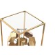 Настолна лампа DKD Home Decor Златен 220 V 50 W Модерен Геометричен (30 x 30 x 71 cm)