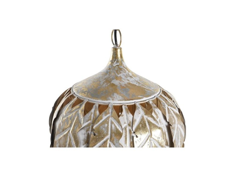 Полилей DKD Home Decor Сив 220 V 50 W (33 x 33 x 40 cm)
