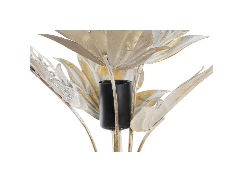 Настолна лампа DKD Home Decor Сив Метал 42 x 42 x 47 cm