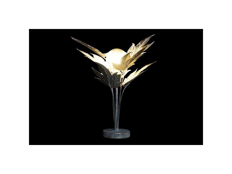 Настолна лампа DKD Home Decor Сив Метал 42 x 42 x 47 cm