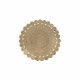Килим DKD Home Decor Кафяв Естествен 150 x 150 x 1 cm