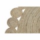 Килим DKD Home Decor 200 x 200 x 1 cm Естествен Кафяв полиестер Юта Килим DKD Home Decor 200 x 200 x 1 cm Естествен Кафяв полиестер Юта