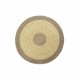 Килим DKD Home Decor Кафяв Бял Жълт (148 x 148 x 1 cm)