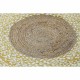 Килим DKD Home Decor Кафяв Бял Жълт (200 x 200 x 1 cm)