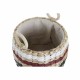 Игра на Кошници DKD Home Decor Естествено влакно 30 x 30 x 25 cm Колониален