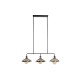 Полилей DKD Home Decor 100 x 29 x 22 cm Черен Златен Метал 50 W Полилей DKD Home Decor 100 x 29 x 22 cm Черен Златен Метал 50 W