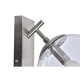 Стенна лампа DKD Home Decor 25W Кристал Сребрист Метал 220 V (20 x 25 x 27 cm) Стенна лампа DKD Home Decor 25W Кристал Сребрист Метал 220 V (20 x 25 x 27 cm)