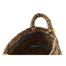 Игра на Кошници DKD Home Decor Естествено влакно 31 x 31 x 33 cm Колониален