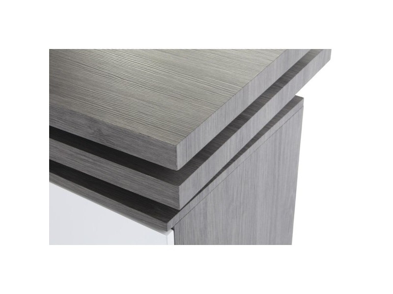 Бюро DKD Home Decor Естествен Сив Метал MDF (150 x 120 x 75 cm)