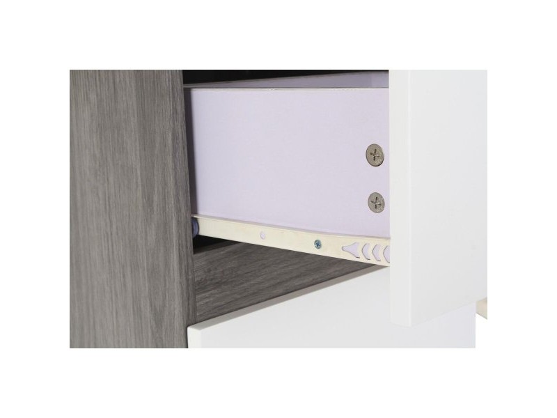 Бюро DKD Home Decor Естествен Сив Метал MDF (150 x 120 x 75 cm)