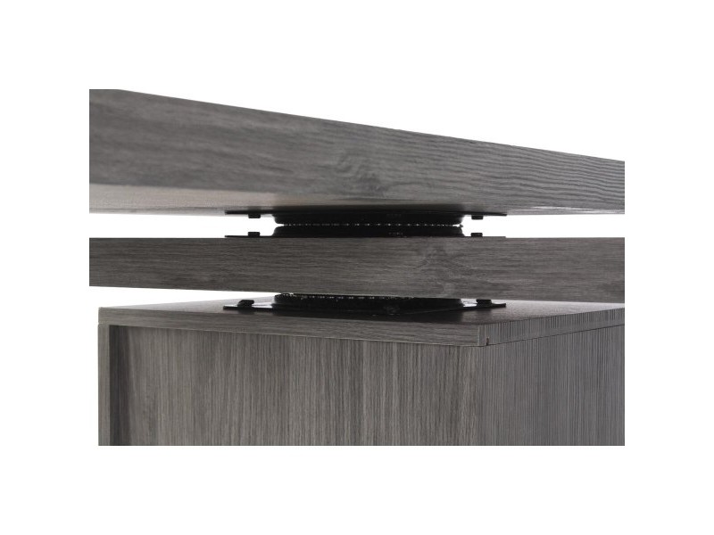 Бюро DKD Home Decor Естествен Сив Метал MDF (150 x 120 x 75 cm)