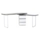 Бюро DKD Home Decor Естествен Сив Метал MDF (150 x 120 x 75 cm)