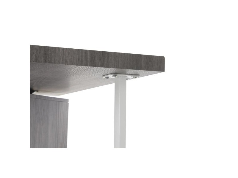 Бюро DKD Home Decor Естествен Сив Метал MDF (150 x 120 x 75 cm)