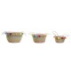 Игра на Кошници DKD Home Decor Помпони Boho 57 x 45 x 42,5 cm