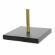Настолна лампа DKD Home Decor Черен Златен Метал 25 W 220 V 38 x 16 x 64 cm Настолна лампа DKD Home Decor Черен Златен Метал 25 W 220 V 38 x 16 x 64 cm