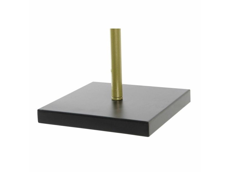 Настолна лампа DKD Home Decor Черен Златен Метал 25 W 220 V 38 x 16 x 64 cm