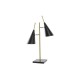 Настолна лампа DKD Home Decor Черен Златен Метал 25 W 220 V 38 x 16 x 64 cm Настолна лампа DKD Home Decor Черен Златен Метал 25 W 220 V 38 x 16 x 64 cm