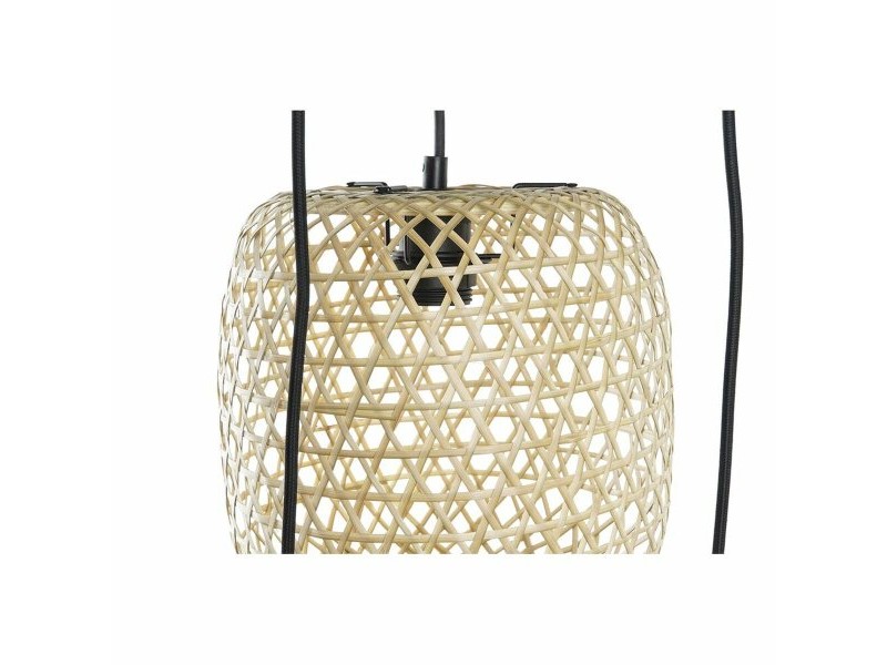 Полилей DKD Home Decor 43 x 43 x 100 cm Черен Кафяв Бамбук 50 W Полилей DKD Home Decor 43 x 43 x 100 cm Черен Кафяв Бамбук 50 W