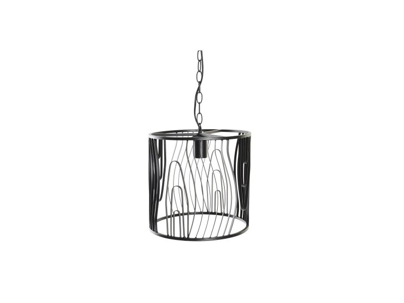Полилей DKD Home Decor Черен 220 V 50 W (30 x 30 x 28 cm)