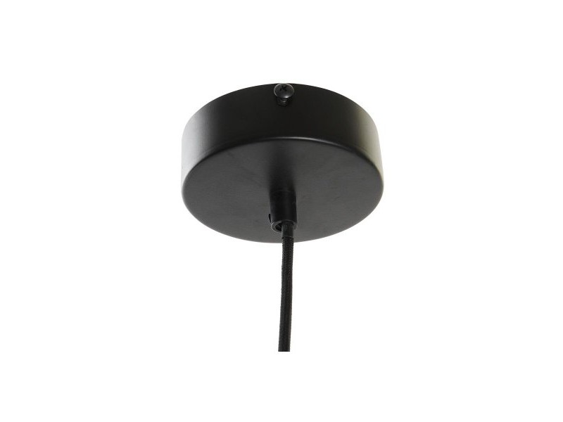 Полилей DKD Home Decor Черен Метал Кафяв 50 W 32 x 32 x 43 cm